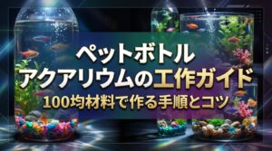 ペットボトルアクアリウムの工作ガイド｜100均材料で作る手順とコツ